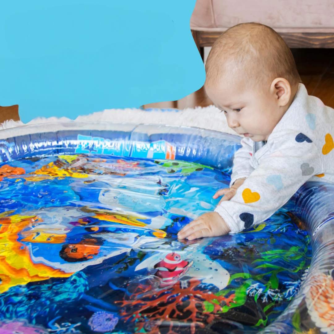 Tapis d'Eau Gonflable pour Bébé