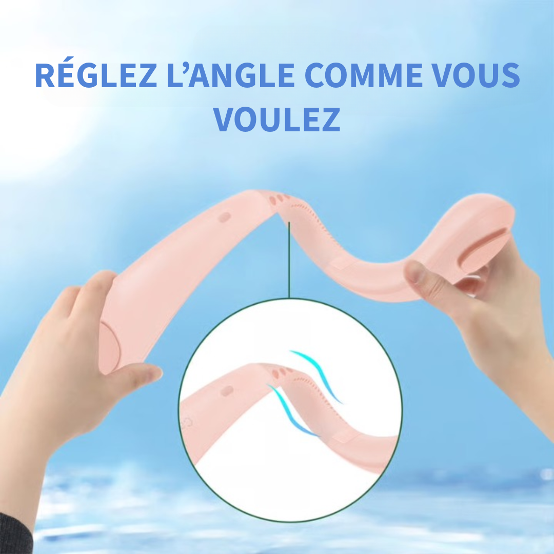 Ventilateur de cou portable