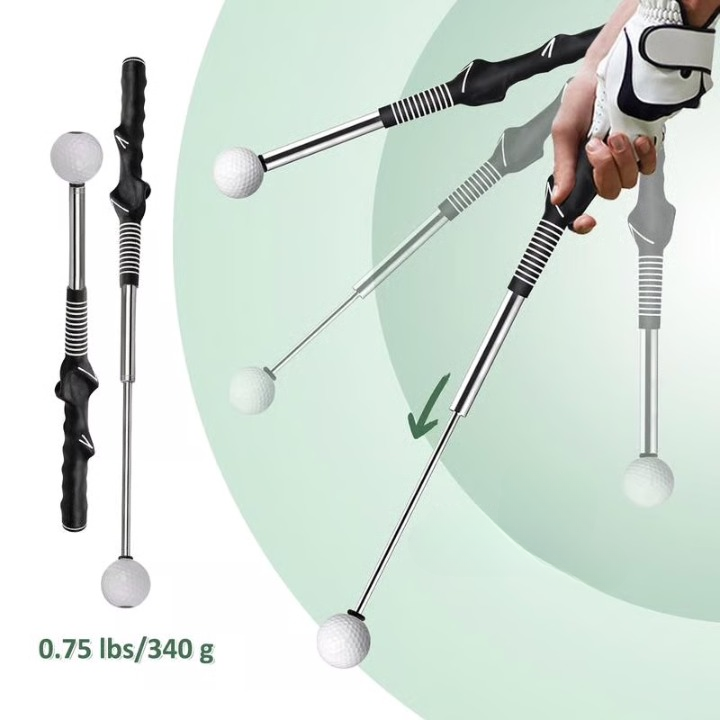 Club télescopique, aide d’entraînement au golf extensible
