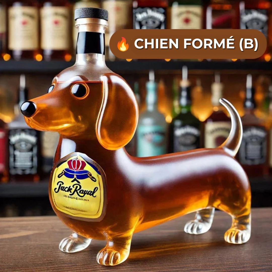 Bouteille de Whisky en forme d'animal