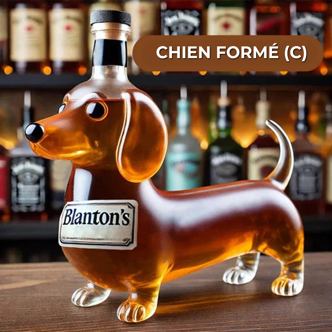 Bouteille de Whisky en forme d'animal