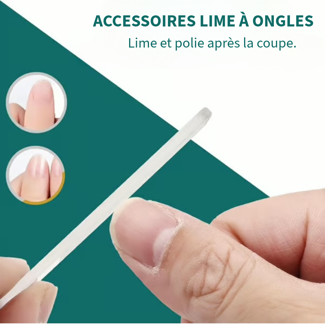 Kit de Coupe d'Ongles Professionnel