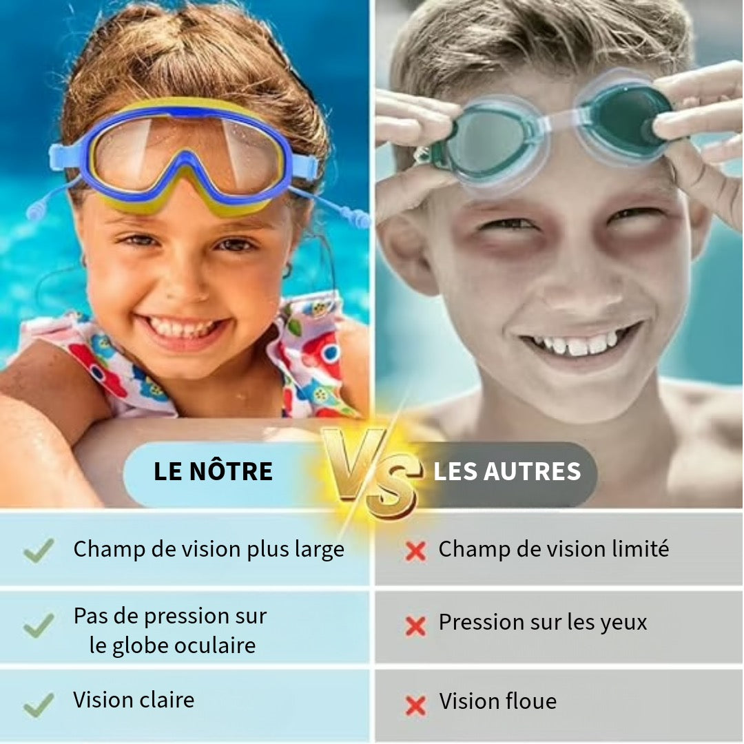 Anti-Buée Lunettes de Natation UV