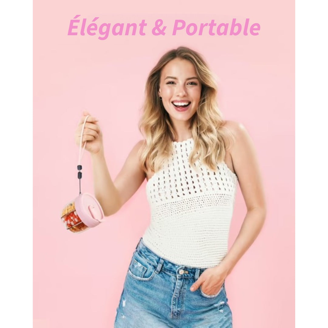 6 Compartiments Boîte à Médicaments