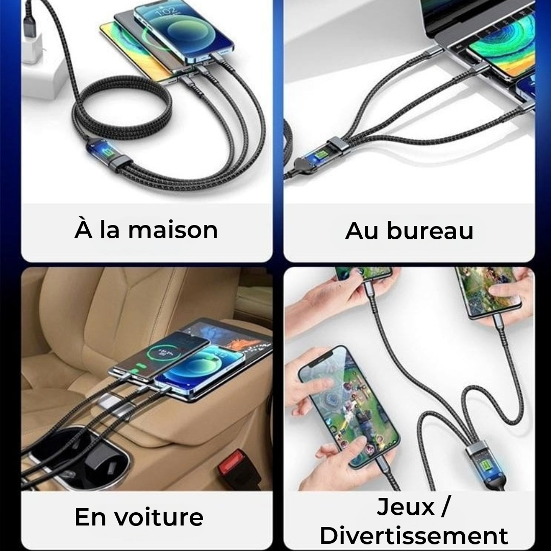 Chargeur 3-en-1 100W