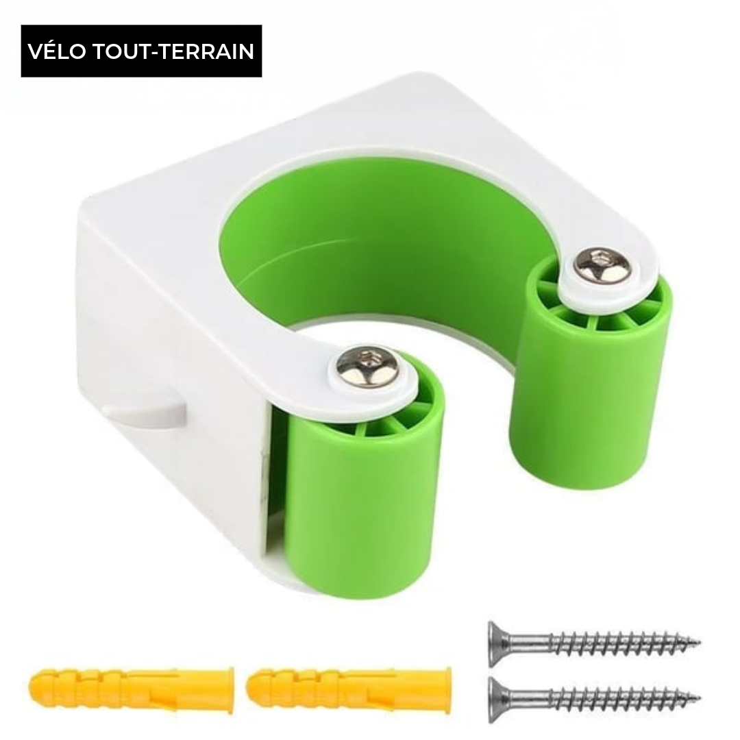 Support de roue de vélo gain de place
