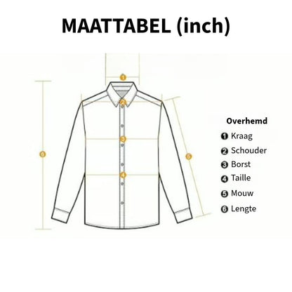 Chemise sans repassage et anti-froissement