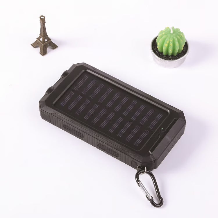 Batterie Externe Étanche à Énergie Solaire