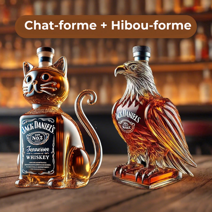 Bouteille de Whisky en forme d'animal