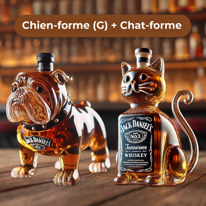 Bouteille de Whisky en forme d'animal