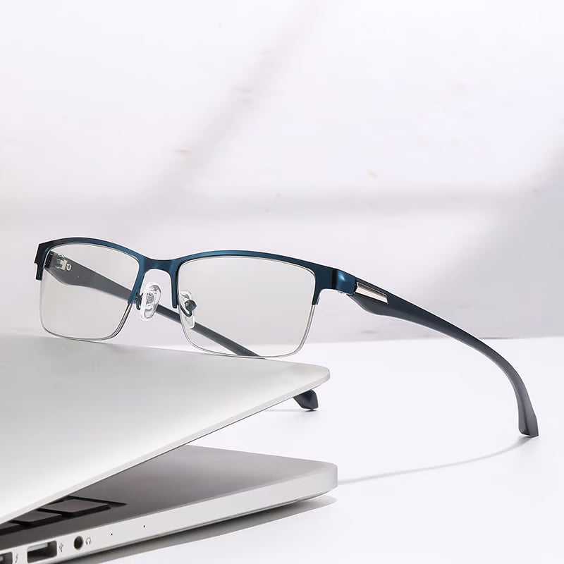 Lunettes de lecture multifocales à assombrissement automatique