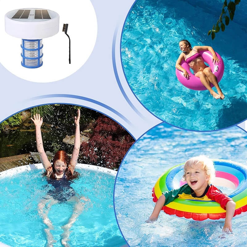 Ioniseur de piscine à énergie solaire