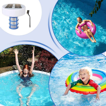 Ioniseur de piscine à énergie solaire