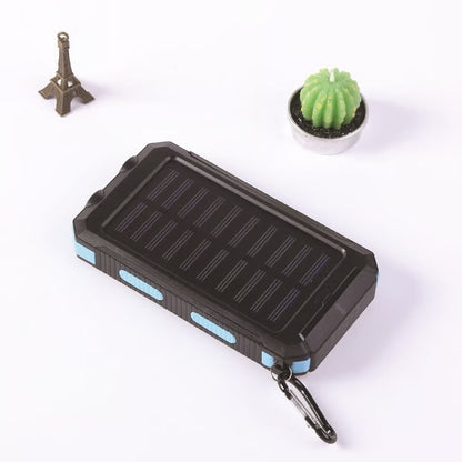 Batterie Externe Étanche à Énergie Solaire