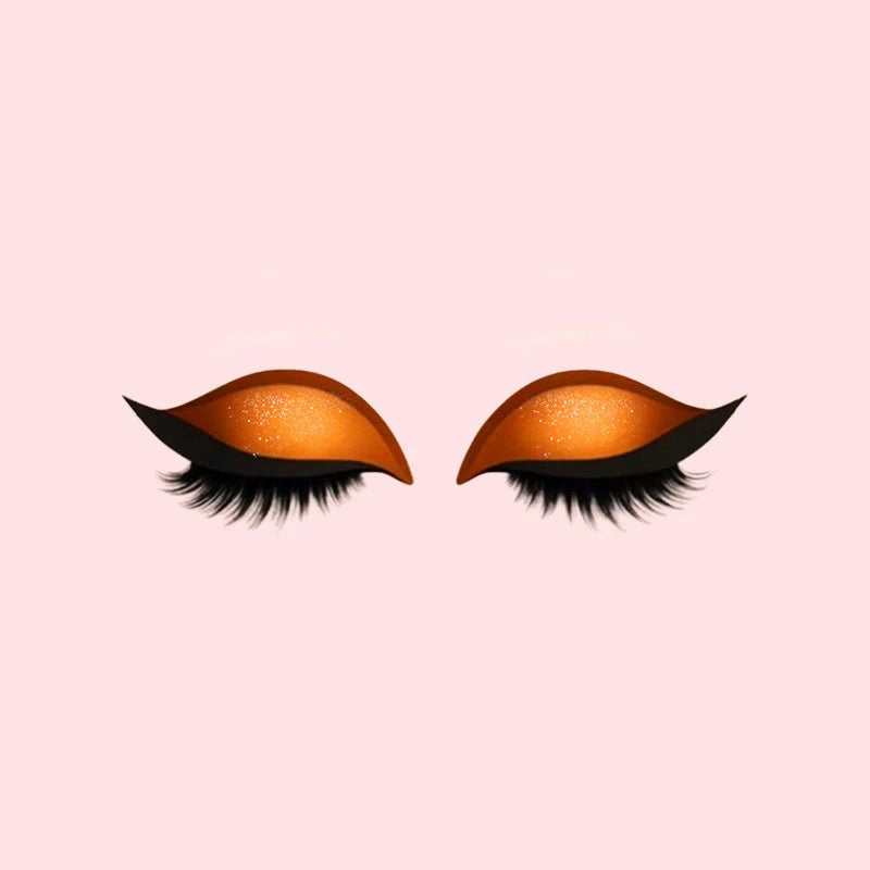 Autocollants Maquillage pour Ombre à Paupières et Cils
