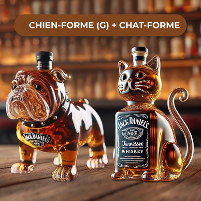 Bouteille de Whisky en forme d'animal