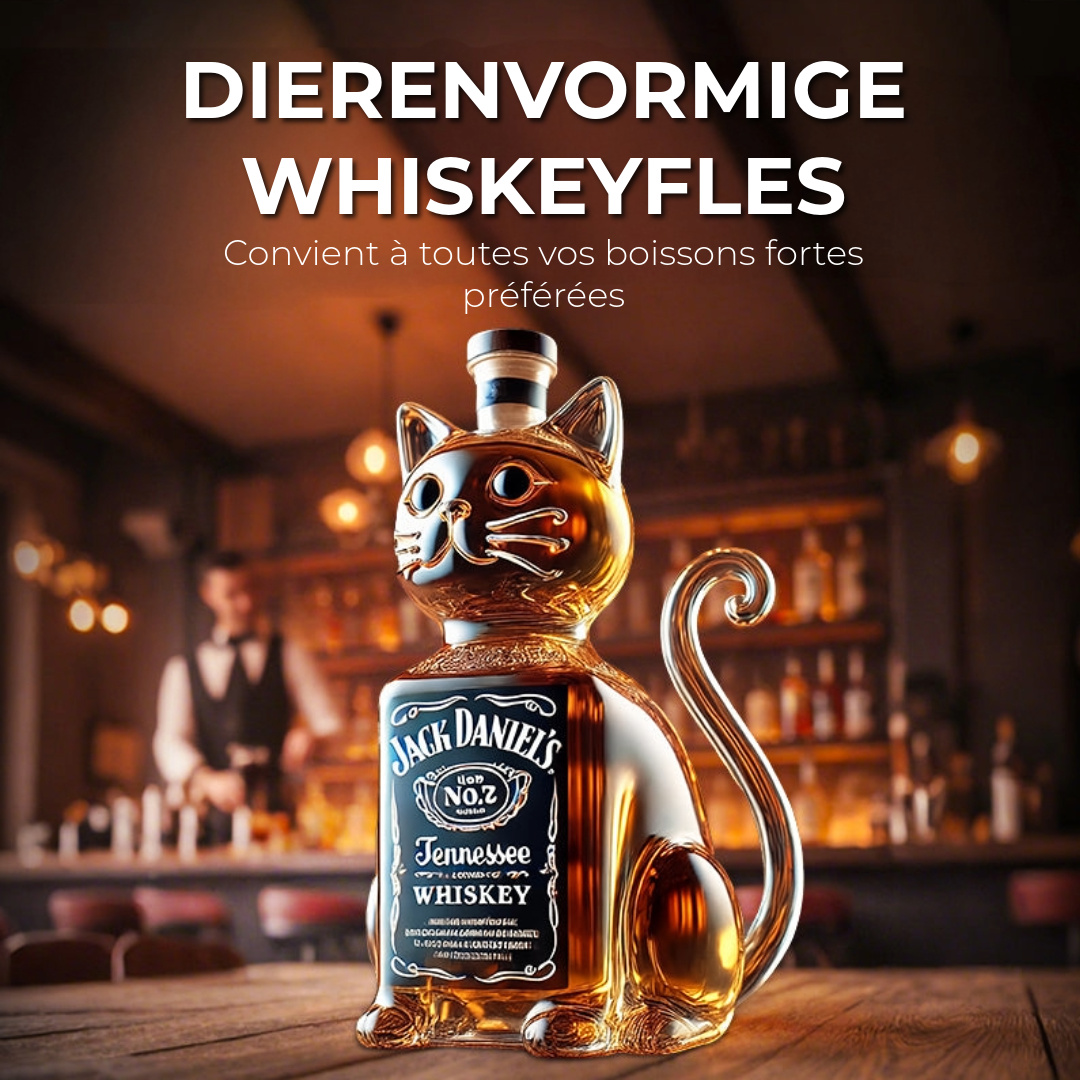 Bouteille de Whisky en forme d'animal