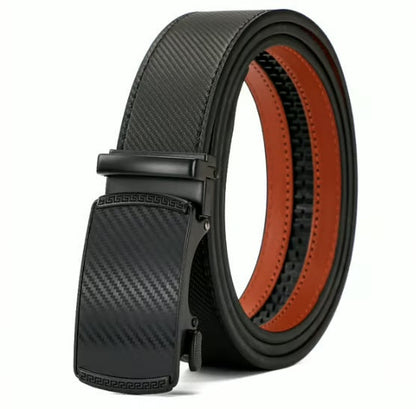 Ceinture à cliquet en cuir de luxe