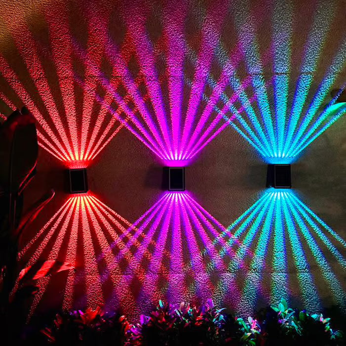 Lampe extérieure étanche à énergie solaire
