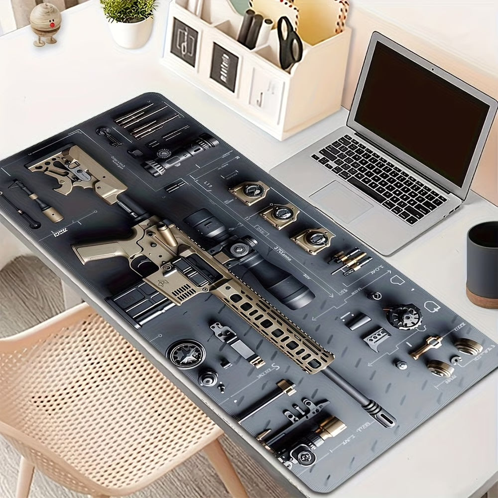 Tapis de bureau militaire 3D
