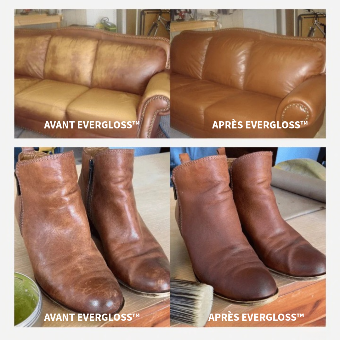EverGloss™ | Restauration du Cuir + Brosse