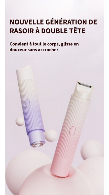 Rasoir 2-en-1 Confortable pour Femmes