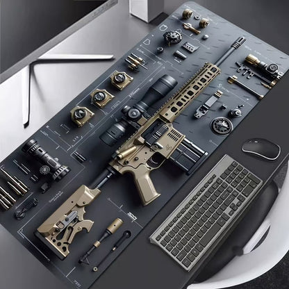 Tapis de bureau militaire 3D