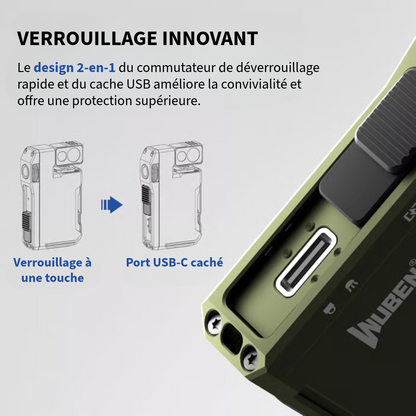 WUBEN™ G5 | Lampe LED de Poche