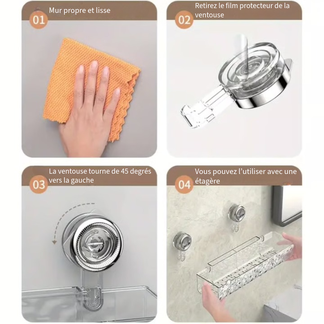 Porte-douche de luxe