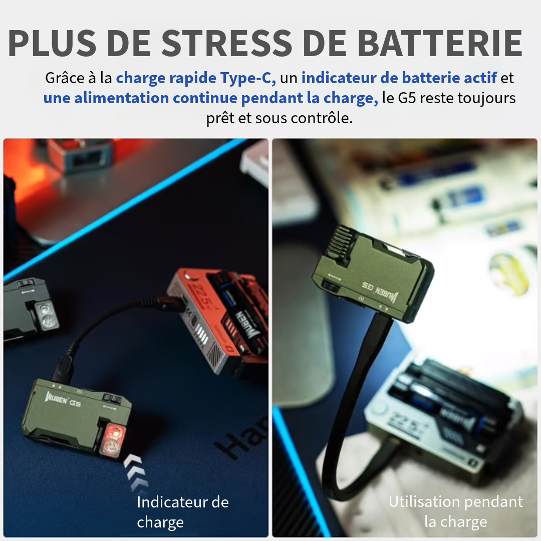 WUBEN™ G5 | Lampe LED de Poche