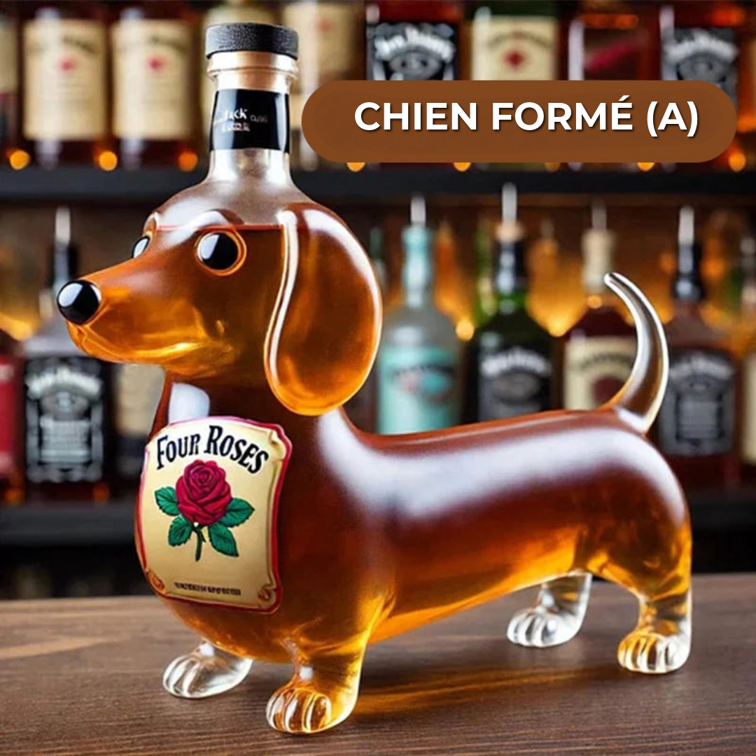 Bouteille de Whisky en forme d'animal