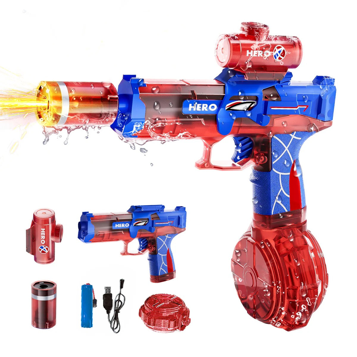 Pistolet à Eau Électrique