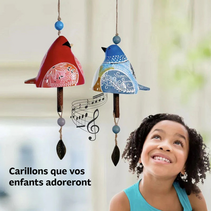 Porte-boucles avec chant d'oiseaux