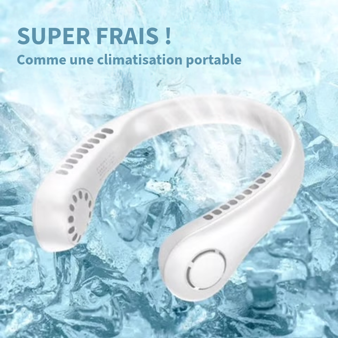 Ventilateur de cou portable