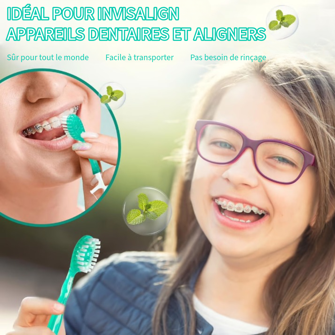 Brosse à dents mini 5-en-1