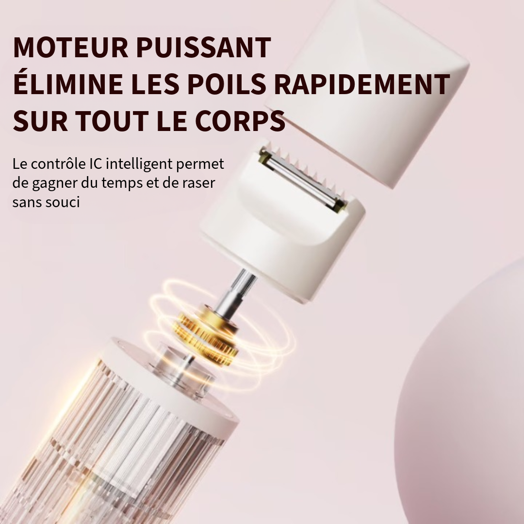 Rasoir 2-en-1 Confortable pour Femmes