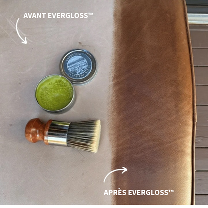 EverGloss™ | Restauration du Cuir + Brosse