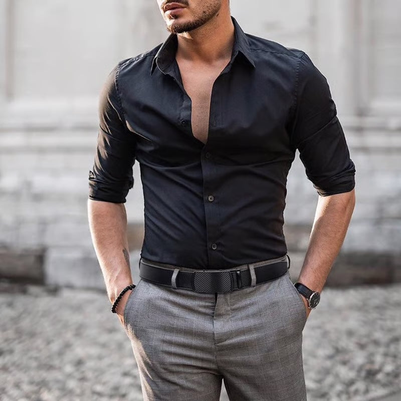 Ceinture à cliquet en cuir de luxe