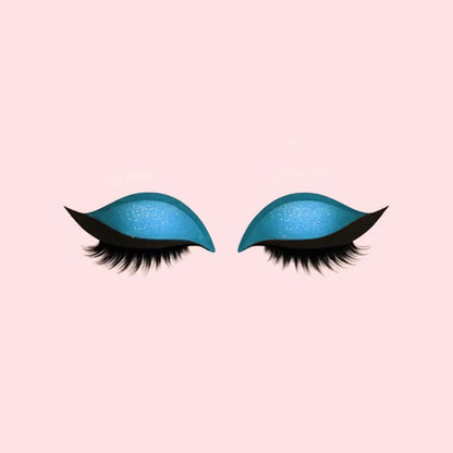 Autocollants Maquillage pour Ombre à Paupières et Cils