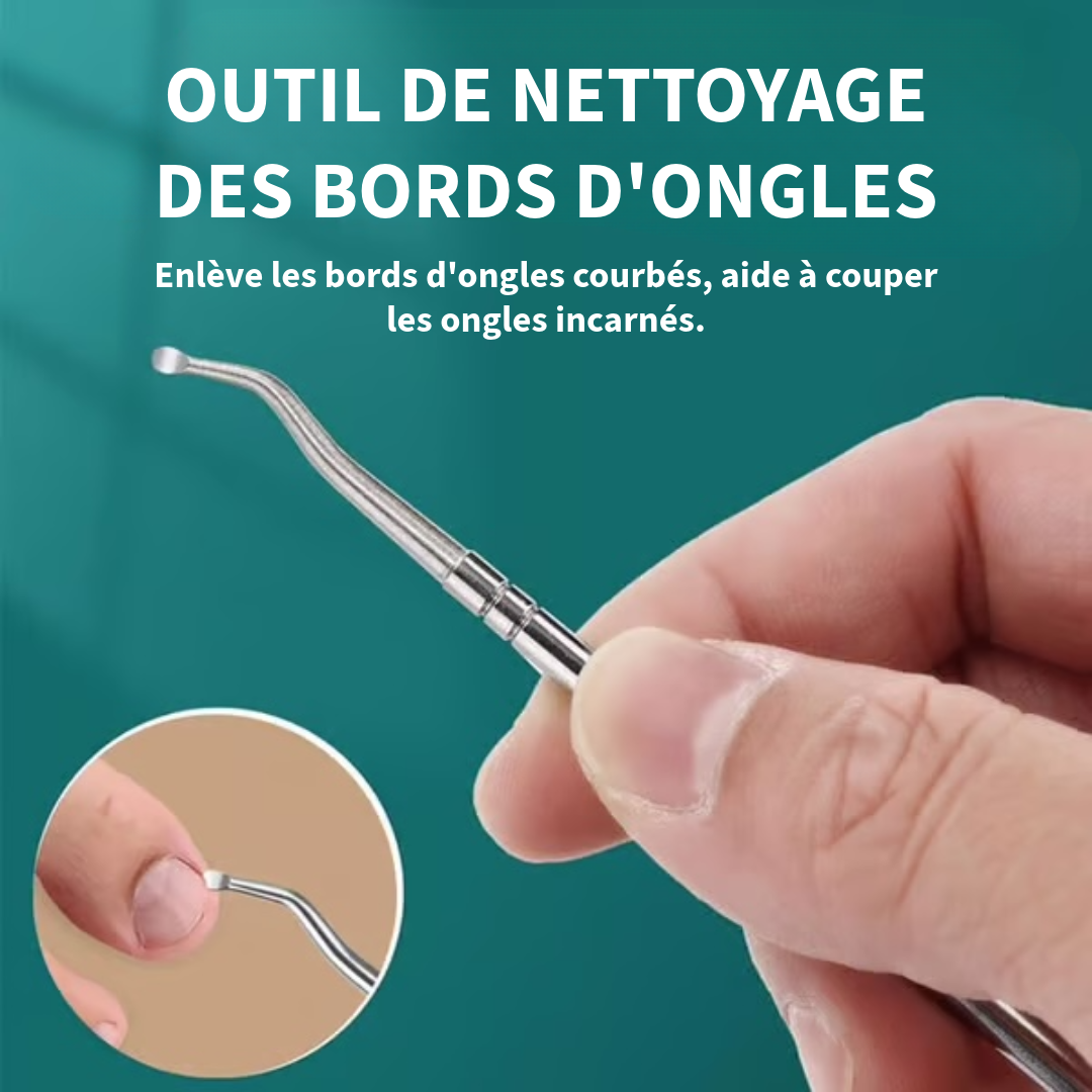 Kit de Coupe d'Ongles Professionnel