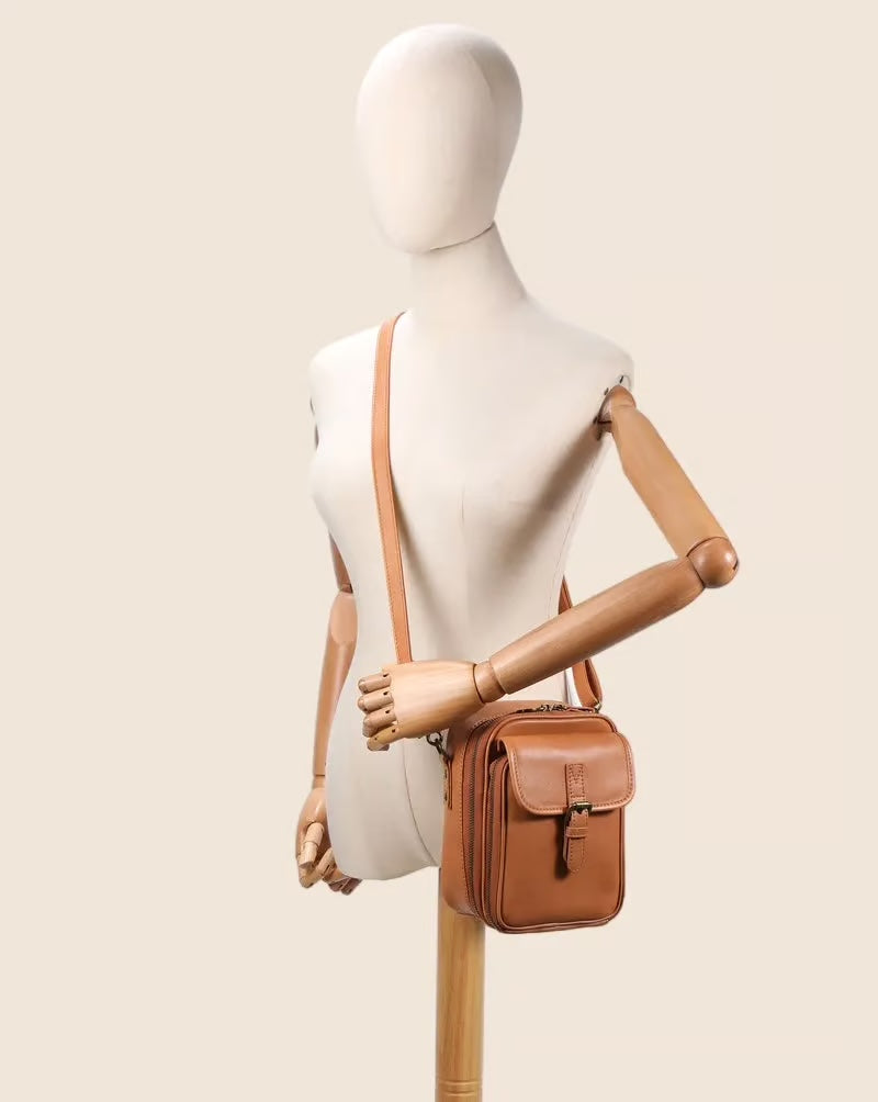 Sac en cuir multifonction