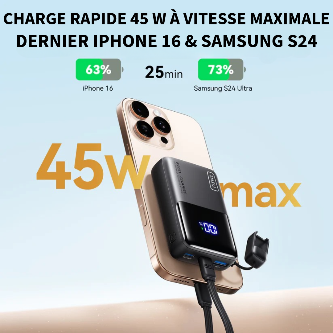 Batterie Externe Compacte