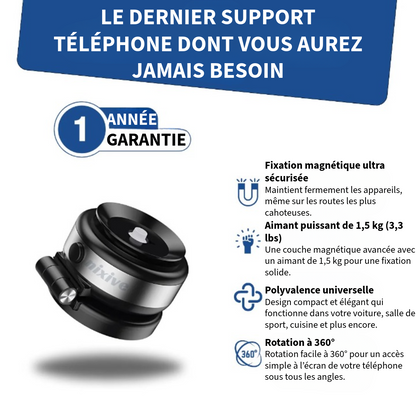 Support de téléphone 360°