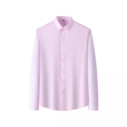 Chemise sans repassage et anti-froissement
