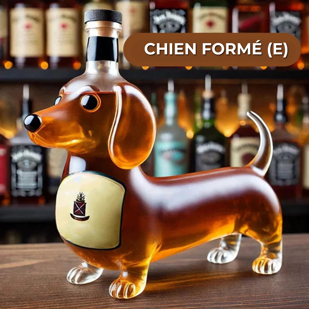 Bouteille de Whisky en forme d'animal