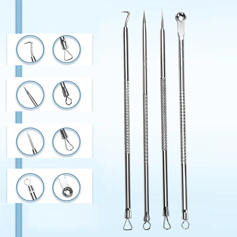 Kit d’Extraction en Acier Inoxydable pour Points Noirs