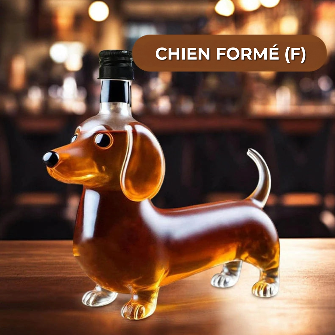 Bouteille de Whisky en forme d'animal
