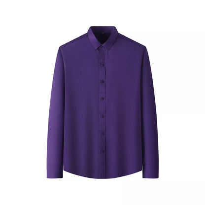 Chemise sans repassage et anti-froissement