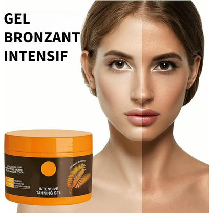 Gel autobronzant