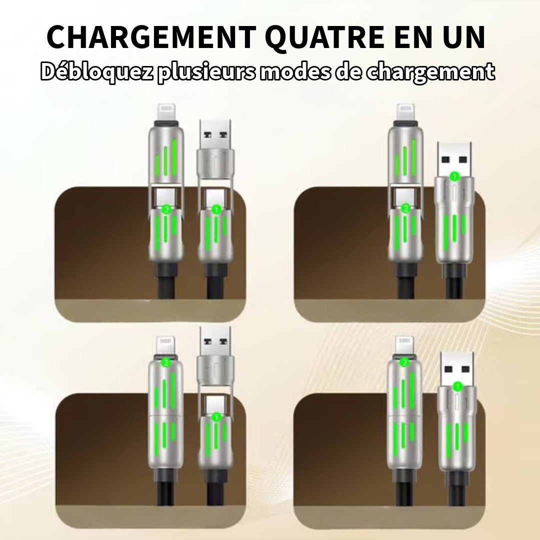 Câble de Charge 4-en-1